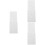 3Pcs Plastic Embossed Folding Mold Craft Card Template 8