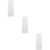 3Pcs Plastic Embossed Folding Mold Craft Card Template 11