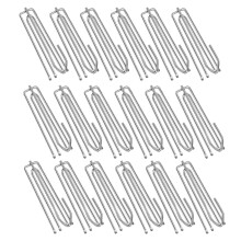 60Pcs Four Claw Stainless Steel Curtain Hooks For Pleated Curtains