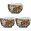 3Pcs Hand Painted Ceramic Tea Tasting Cup Set 4
