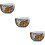 3Pcs Hand Painted Ceramic Tea Tasting Cup Set 11