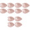 12Pièces Accessoires Table Rose Repose-Baguettes Céramique Pour Dîner 3