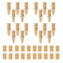 2 Pack Bolt Sleeve Connectors Table Pin Dowels Leg Mounting Hardware