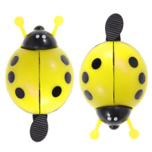 2 Pieces Cycling Bell For Bike Ladybug Bells Bicycles Beetle Red