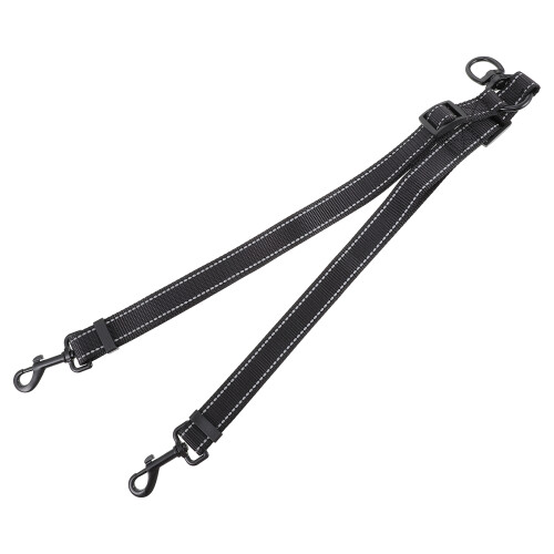 2pcs Double Dog Leash Nylon Dual Walking Leash