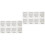 4Pièces Kit De Patchs Réparateurs Polyvalents Pour Produits Gonflables 6