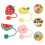 8Pcs Cartoon Fruit Silicone Straw Tips Cover Reusable Drinking Plugs 5