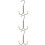 3Pcs Rotation Hook Hanging Coat Hat Storage Hook Home Supplies 10
