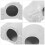 3Pcs Ceramic Hamster House Car Shape Hideout Cooling Pet Nest 8