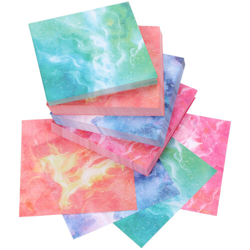 3 Count Creative Craft Paper Scrapbook Colorful Folding Child