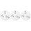 3Pcs Professional Anti-Sliding Vinyl Record Alignment Protractor 4