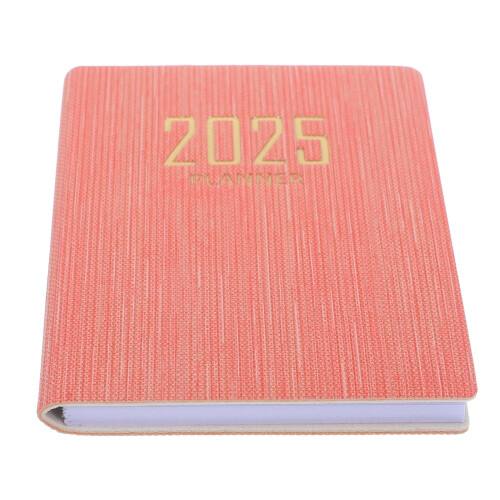 2 Pack Mini Agenda Book Work 10.60x7.80x0.80cm Pink 2
