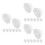 Seal Cover Plastic 24pcs For Petroleum Debris Protection 11