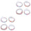 8Rouleaux De Ruban Strass Autocollant Pour Embellissement 5