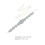 4 Pcs Sash Wedding Delicate Belt Bridesmaid Women'S 11