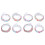 8Rouleaux De Ruban Strass Autocollant Pour Embellissement 4