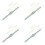 4 Pcs Sash Wedding Delicate Belt Bridesmaid Women'S 7