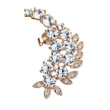 2 Pack Ear Clips For Girls Golden Clip-On Earring Findings Style