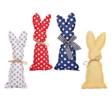 16 Pcs Rustic Easter Bunny Decor Farmhouse Fabric Rabbit Ornament