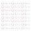 2 Pcs Flat Bottom Round Patch Resin Decors Diy Handicraft Supplies 1