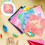 4 Count Square Origami Paper Colored Folding Diy Foldable Child 10