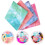 4 Count Square Origami Paper Colored Folding Diy Foldable Child 9