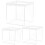 2 Pack Square Containers With Lids Collectibles Organizer And Holder 1