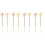 4 Pack Melted Sticks Lightweight Sealing Stirrer Creative Shaped 6