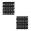 200 Pcs Headband Rubber End Caps Hair Hoops Replacement 7