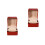 2Pcs Pu Watch Box Storage Organizer Display Case 5