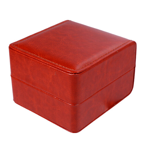 2Pcs Pu Watch Box Storage Organizer Display Case 1