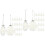 72 Pcs Clear Flat Christmas Ball Ornaments For Tree 6