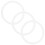6 Pcs Silicone Seal Ring For Bottle Lid Reusable 2