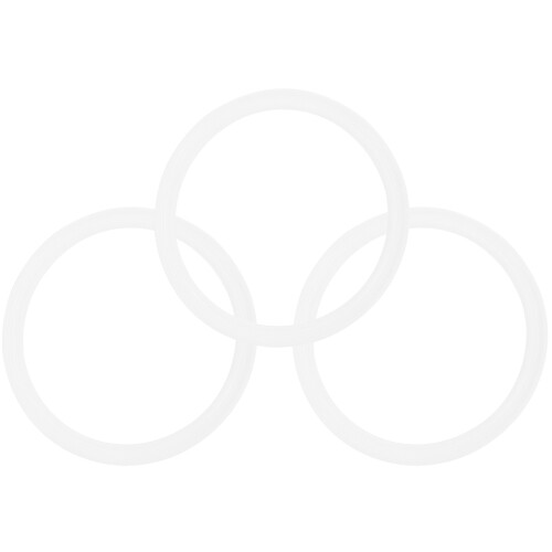 6Pcs Silicone Seal Rings for Bottle Elastic Transparent Rings 2