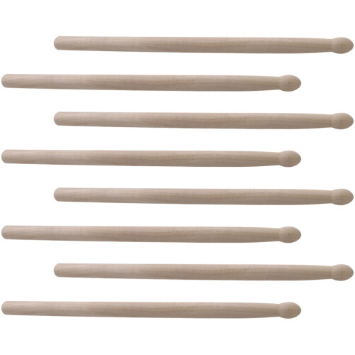 5 Pcs Drum Sticks Accessories Mallets Percussion Wooden Drumsticks