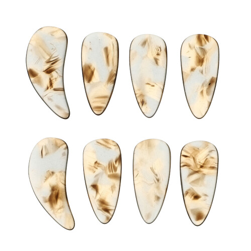 3 Pcs Keychain Clutch Guzheng Nails String Instrument Finger Covers