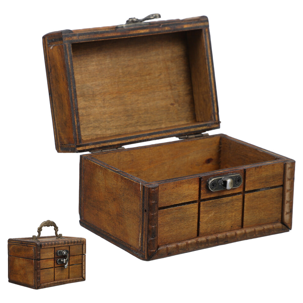 Small Wooden Treasure Chest With Latch For Jewelry And Keepsakes-image-OPC-PKXZVZM-NEW