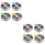 8 Sets Mason Jar Straw Lids Leak Proof Sealed Covers 6