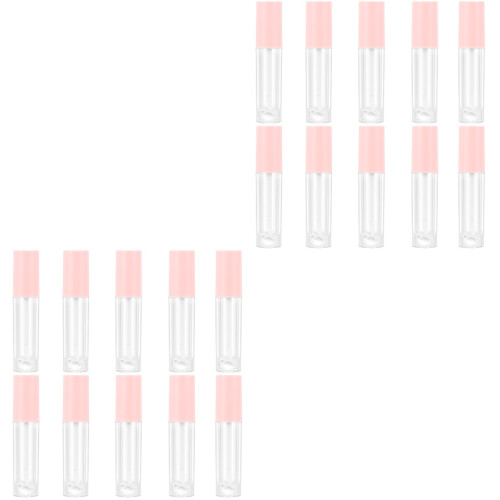 20Pièces Tube Rose Compact Durable Idéal Pour Déplacement 2