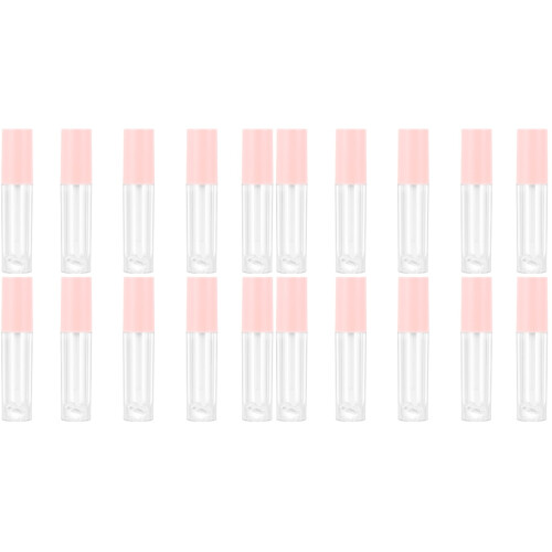 20Pièces Tube Rose Compact Durable Idéal Pour Déplacement 1