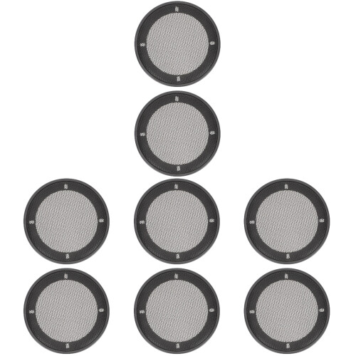 8 Pcs Speaker Grille Refit Shell Iron Net 2