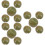 15 Pcs Artificial Coconuts For Hawaiian Tropical Party Decor 7