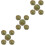 15 Pcs Artificial Coconuts For Hawaiian Tropical Party Decor 5