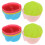 12Pcs Silicone Rose Mold For Cake Pudding Jelly Chocolate Decorating 7