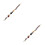 2Pcs Acrylic Beaded Chain For Diy Bag Strap Replacement 6