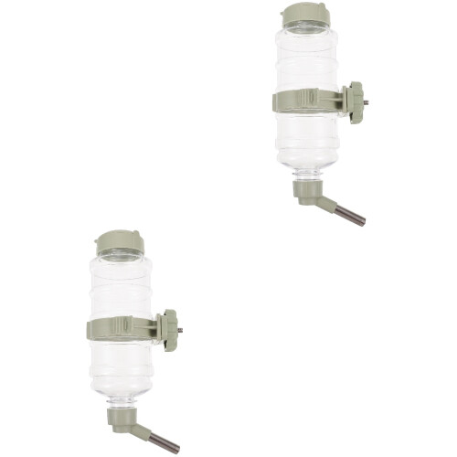 2 Pcs Automatic Pet Water Dispenser Feeder Supply 2