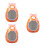 3Pcs Hamster Hide House Ceramic Guinea Pig Small Pet Supply 5