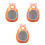 3Pcs Hamster Hide House Ceramic Guinea Pig Small Pet Supply 6