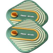 4Pièces Stopper Silicone Vert Pour Drain Salle De Bain Cuisine