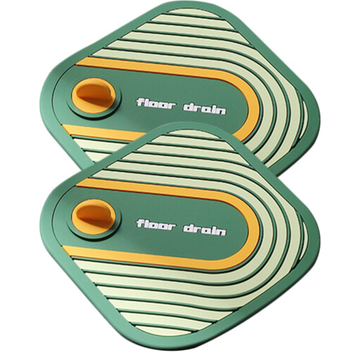 4Pièces Stopper Silicone Vert Pour Drain Salle De Bain Cuisine